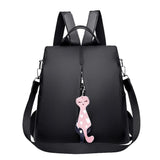 Women's Oxford Cloth Small Backpack Shoulder Bag