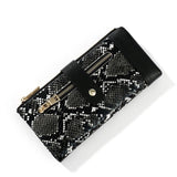 Women Zipper Clutch Purse Serpentine Long Card Bags Wallets Mobile Phone Bag