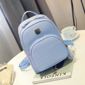 Sequins Women Backpack School Bag Female College Travel Bag
