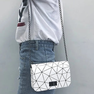 Fashionable Shoulder Bag Chain Wild Crack Printing All-match Crossbody Bag