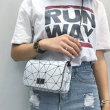 Fashionable Shoulder Bag Chain Wild Crack Printing All-match Crossbody Bag