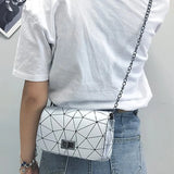 Fashionable Shoulder Bag Chain Wild Crack Printing All-match Crossbody Bag