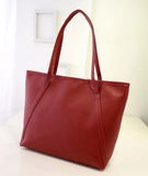 Women Faux Leather Tote Bag Waterproof Handbag Large Capacity Purse
