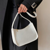 Women Felt Shoulder Bag Small Zipper Handbags
