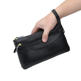 Soft Leather Flap Bag for Women Shoulder Crossbody Mini Clutch Bag