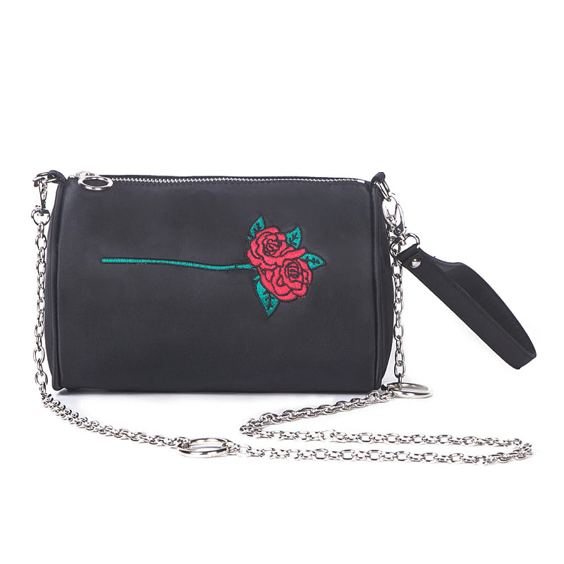 Floral Clutches Chains Shoulder Bag Chinese Style Handbag
