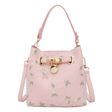 Women Flowers Embroidery Handbag Crossbody Bag Shoulder Bag