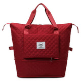 Women Foldable Gym Shoulder Bag Waterproof Duffle Bag