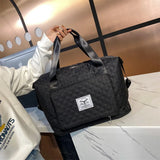 Women Foldable Gym Shoulder Bag Waterproof Duffle Bag