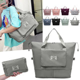 Women Foldable Large Capacity Travel Wet Dry Separation Shoulder Bag