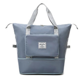 Foldable Gym Bag Large Capacity Shoulder Handbag