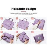 Women Folding Travel Bags Waterproof Tote Travel Luggage Bag