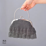 Fringe Banquet Handbags Diamond-Studded Tassel Evening Bags Women Wedding D