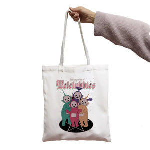 Funny Cartoon Shoulder Canvas Bag for Girls