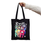Funny Cartoon Shoulder Canvas Bag for Girls
