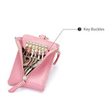 Cow Leather Key Chain Car Wallets Key Organizer Case Pouch