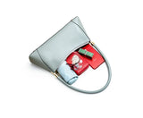 Women Leather Zipper Shoulderbag Handbag Purse French Bag High