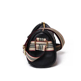 Women Leather Handbags Metal Lock Shoulder Bags Messenger Bag