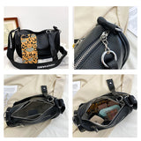 High Quality Women Leather Handbag Natural Cowhide Chain Shoulder Bag Tote