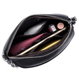 Women Leather Mobile Phone Bag Ladies Shoulder Bag Large Capacity Soft Mini