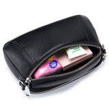 Women Leather Mobile Phone Bag Ladies Shoulder Bag Large Capacity Soft Mini