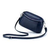 Women Leather Mobile Phone Bag Ladies Shoulder Bag Large Capacity Soft Mini