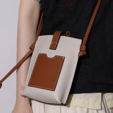 Women Leather Phone Bag Small Shoulder Messenger Purses Handbags Cell Packet