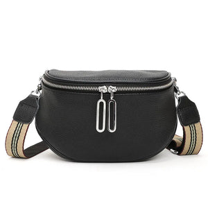 Women Leather Shoulder Bag Totes Waterproof Cowhide Handbag