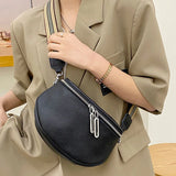 Women Leather Shoulder Bag Totes Waterproof Cowhide Handbag