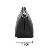Women Leather Clutch Bag Multi-function Handbag Dumplings Bag