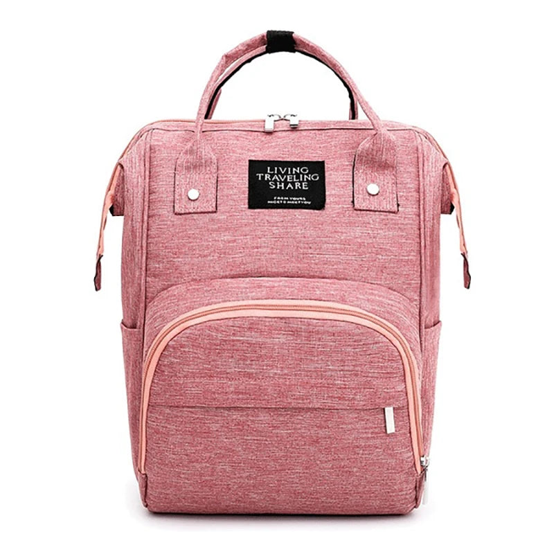 Women Backpack Rucksack Laptop Shoulder School Bag Nylon Multi-Function