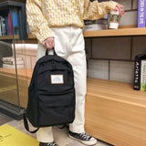 Women Canvas Backpack Large Capacity Bookbag Laptop Daypack Travel School Bag