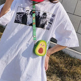 Fruit Shape Shoulder Handbag Phone Pouch Crossbody Bag Satchel Tote Purse