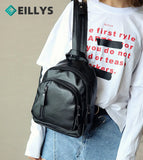 Women Girl Multifunction Backpack Leather Bookbags School Bag Backpack