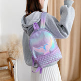 Sequin Glitter Bling Backpacks PU Leather Women Bag Mochila