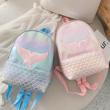 Sequin Glitter Bling Backpacks PU Leather Women Bag Mochila