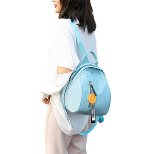 Women Girls Backpack Letter Print Large Capacity Travel Daypack Shoulder Bag