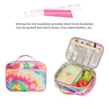 Tie-dyed Print Backpack Set with Lunch Bag & Pencil Case