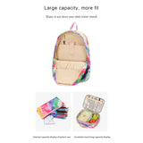 Tie-dyed Print Backpack Set with Lunch Bag & Pencil Case