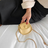 Small Shoulder Bag PU Leather Mini Crossbody Bags