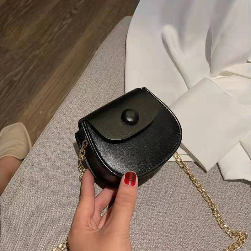 Small Shoulder Bag PU Leather Mini Crossbody Bags