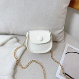 Small Shoulder Bag PU Leather Mini Crossbody Bags