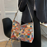 Fluffy Shoulder Bag Top-handle Bag Winter Handbag Plush Tote Shopping Bag
