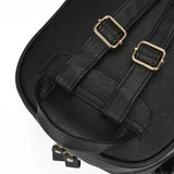 Women Girls Mini PU Leather Backpack Rucksack School Bag