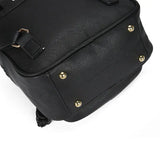 Women Girls Mini PU Leather Backpack Rucksack School Bag