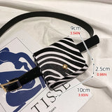 Women Girls PU Leather Fanny Pack Waist Bag Classic Travel Pouch