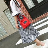 Women Canvas Handbag Shoulder Bag Messenger Bag Ladies Wallet Satchel Purse