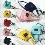 Women Canvas Handbag Shoulder Bag Messenger Bag Ladies Wallet Satchel Purse