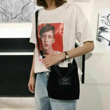 Women Canvas Handbag Shoulder Bag Messenger Bag Ladies Wallet Satchel Purse