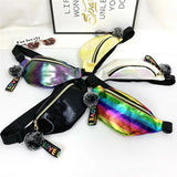 Women Girls Waist Fanny Pack Belt Bag Pouch Hip Bum Bag